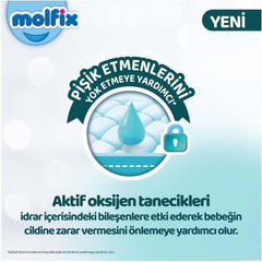 Nessiworld Molfix Premium Bebek Bezi Fırsat Paketi 4 Beden 7-14 Kg 54 Adet