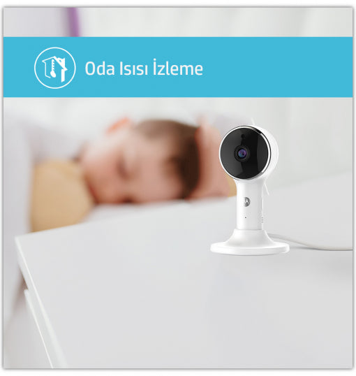 Nessiworld Motorola WM-LUX64 Wifi Connect 4.3 FHD LCD Digital Baby Camera