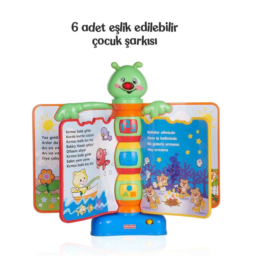 N3835 Fisher-Price® Fun &amp; Learn Educational Storyteller Caterpillar / Turkish / +6 months