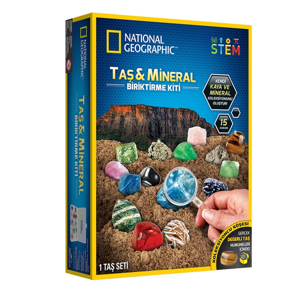 Nessiworld Natgeo Stone and Mineral Collection Kit