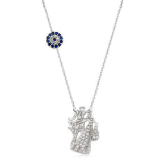 Silver Circassian Women's Necklace