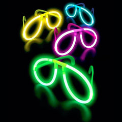 Nessiworld Neon Glow Fosfor Gözlük – Festival &amp; Parti (12&amp;#39;li Set)