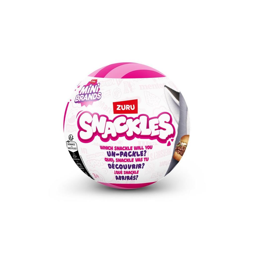 Nessi World 5UA00000 Snackles Junk Surprise Plush 12 cm