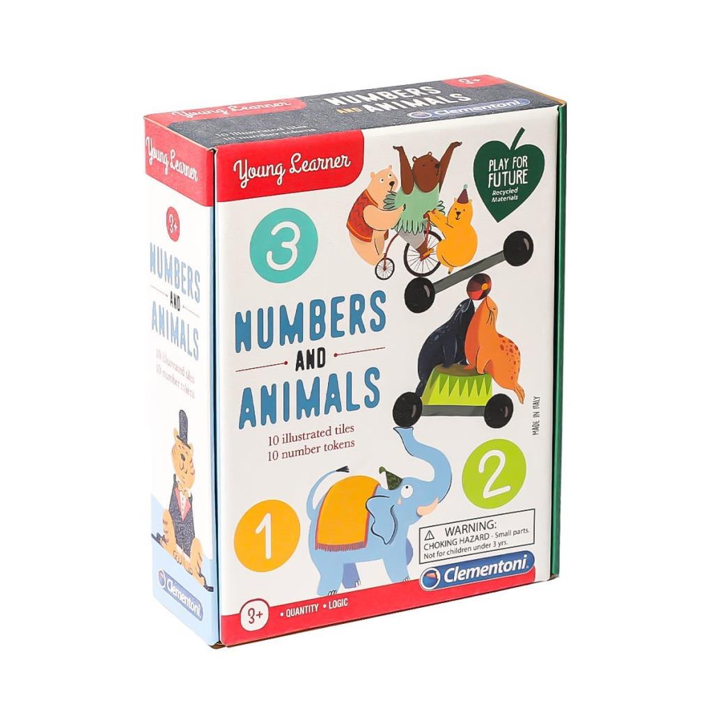 Nessi World 75048TR Young Learner - Numbers and Animals +3 years old