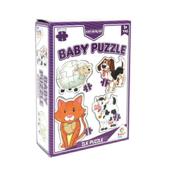 NessiWord LC7224 Laço Kids Baby Puzzle - Animals / 2+3+4+5 Piece Puzzle / +1 year old