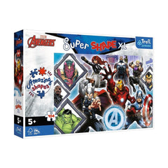 Nessiworld PUZZLE-50018 The Avengers 104 Piece Kids Puzzle