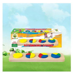 Nessiworld 007KR WOODOY FIVE GEOMETRIC SHAPES