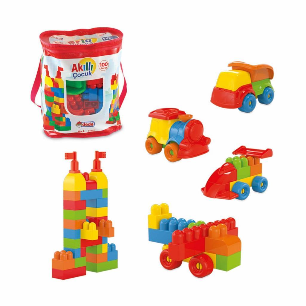 Nessiworld 01023 Smart Kids Blocks 100 Pieces