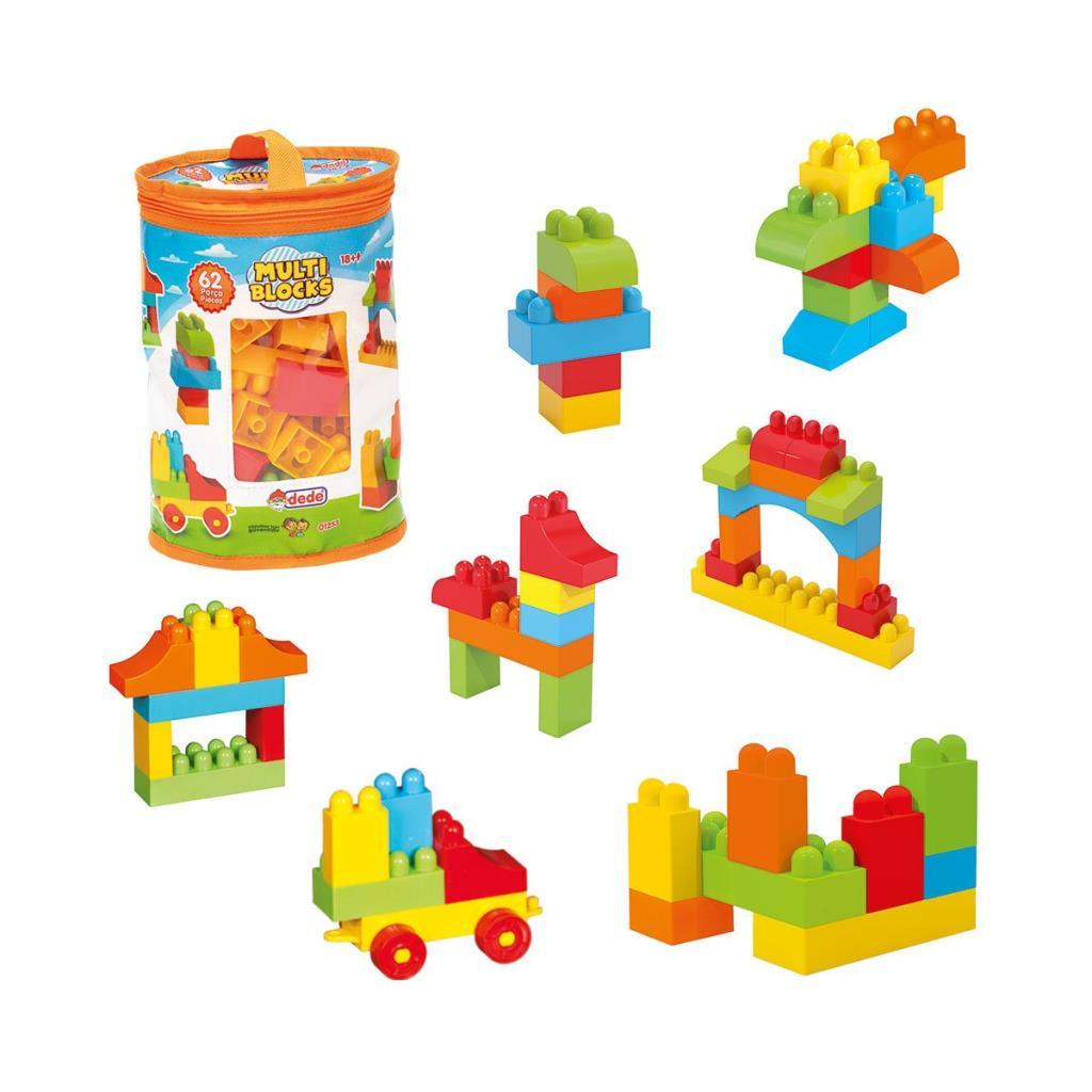 Nessiworld 01253 Multi Blocks 62 Pieces -Grandfather