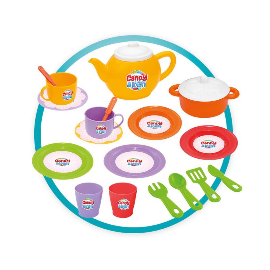 Nessiworld 03021 Candy Ken Home Tea Set - Grandfather