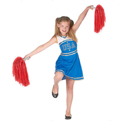 NessiWorld 1 Pair (2 Pieces) Red Color 23 April Show Pompom