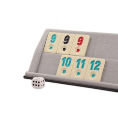 Nessiworld 1010129 Flash Plastic Okey Set, Star Okey