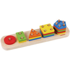 Nessiworld 1013-SKC Chiva, Formes géométriques pentagonales - Bois