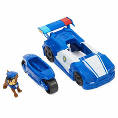 NessiWorld 1033536 PAW Patrol Chase's vehicle set 2in1 1 figure + 2 vehicles