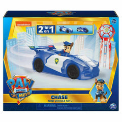 NessiWorld 1033536 PAW Patrol Chase's vehicle set 2in1 1 figure + 2 vehicles