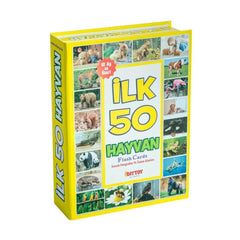 NessiWorld 1352FlashCardsTop50Animals-Dıytoy