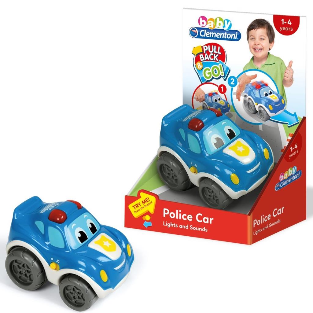 NessiWorld 17179 Baby Clementoni Police Car