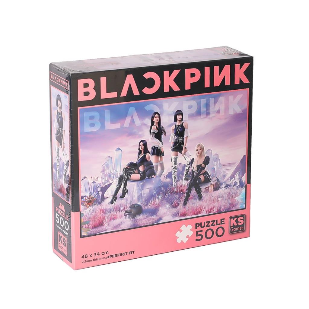 NessiWorld 20069 Black Pink 500 Piece Puzzle
