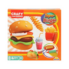 Nessiworld 2015 Crafy Super Burger Play Dough Set 200 g 12 Pieces