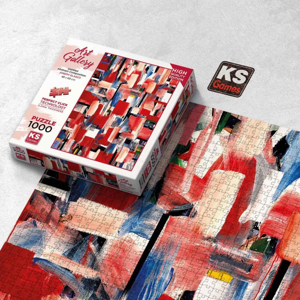 Nessiworld 20664 Untitled Abstract Composition 1000 Piece Puzzle