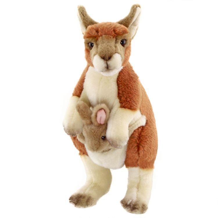 Nessiworld 28cm Standing Baby Kangaroo