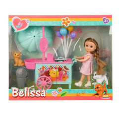 Nessiworld 2984 Belissa’nın Dondurma Arabası ve Sevimli Hayvanları -Sunman