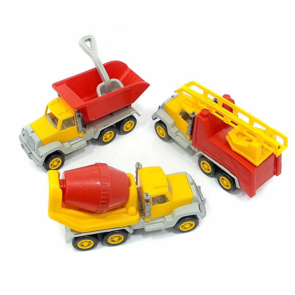 Nessiworld 3-Piece Construction Set Vehicles