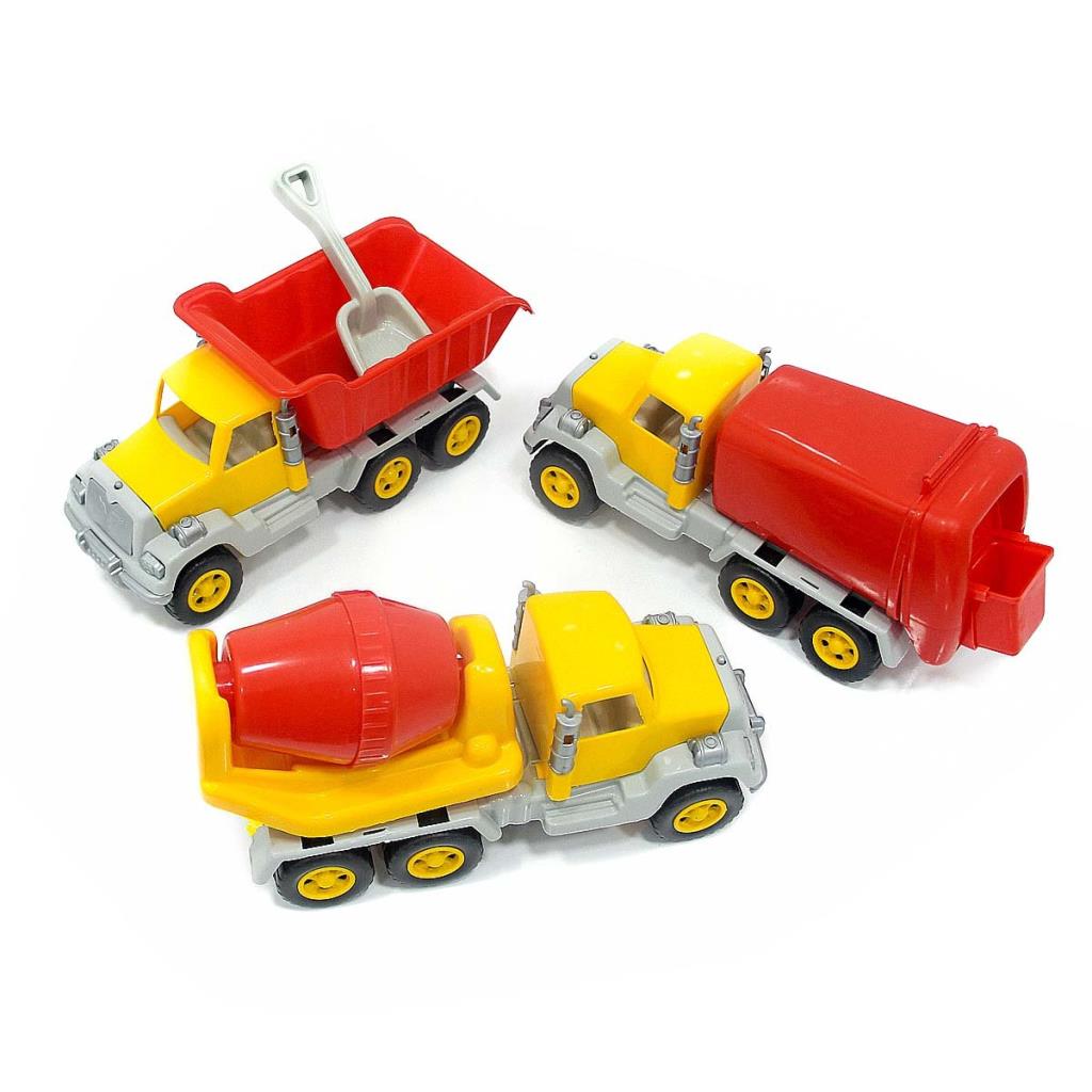 Nessiworld 3-Piece Construction Set Vehicles