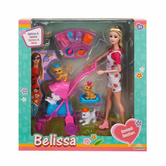Nessiworld 3045 Belissa'nın Annesi ve Sevimli Dostlar 30 cm -Sunman