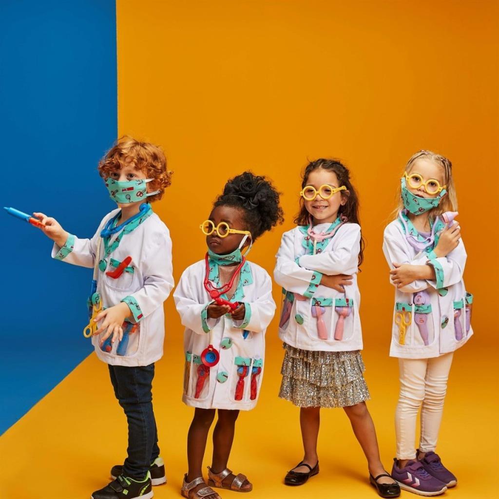 Nessiworld 30896 Let's be Child - Doctor Child Costume +36 months
