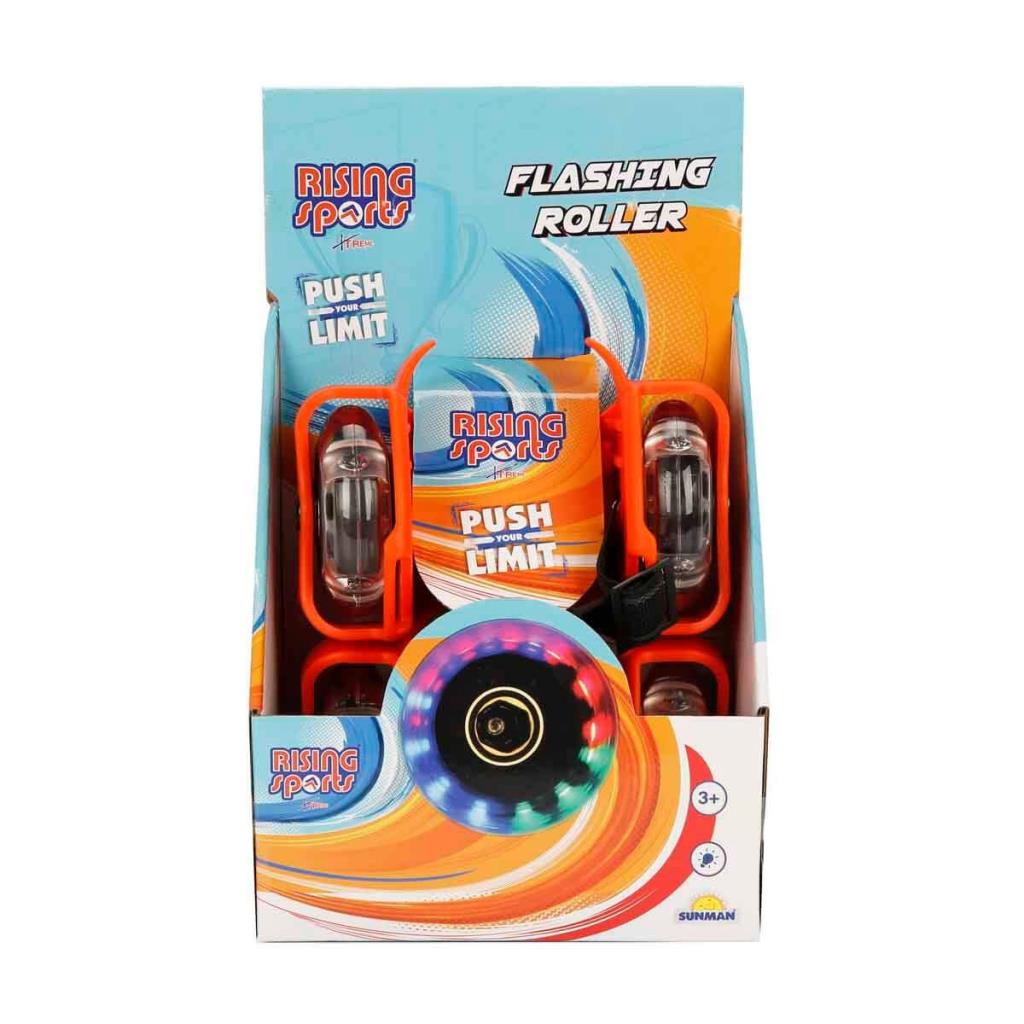 Patins à roulettes lumineux clignotants Nessiworld 3698 2216 - Sunman