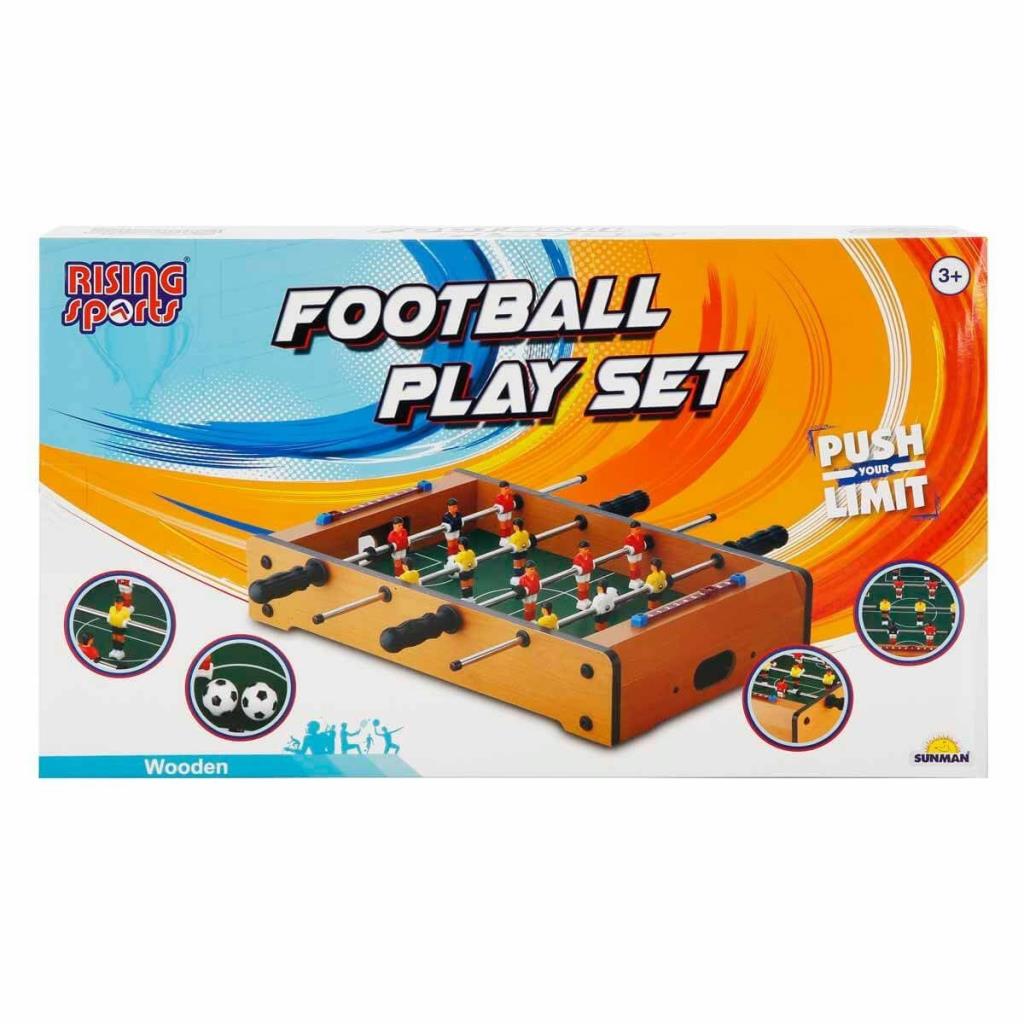 NessiWorld 4558 SUN-FNY-RSP-M TOP FOOTBALL TABLE WOODEN 51X31X9 9CM