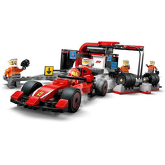 Nessiworld 60443 Lego City Ferrari F1 Pit Stop ve Pit Ekibi 322 parça +6 yaş