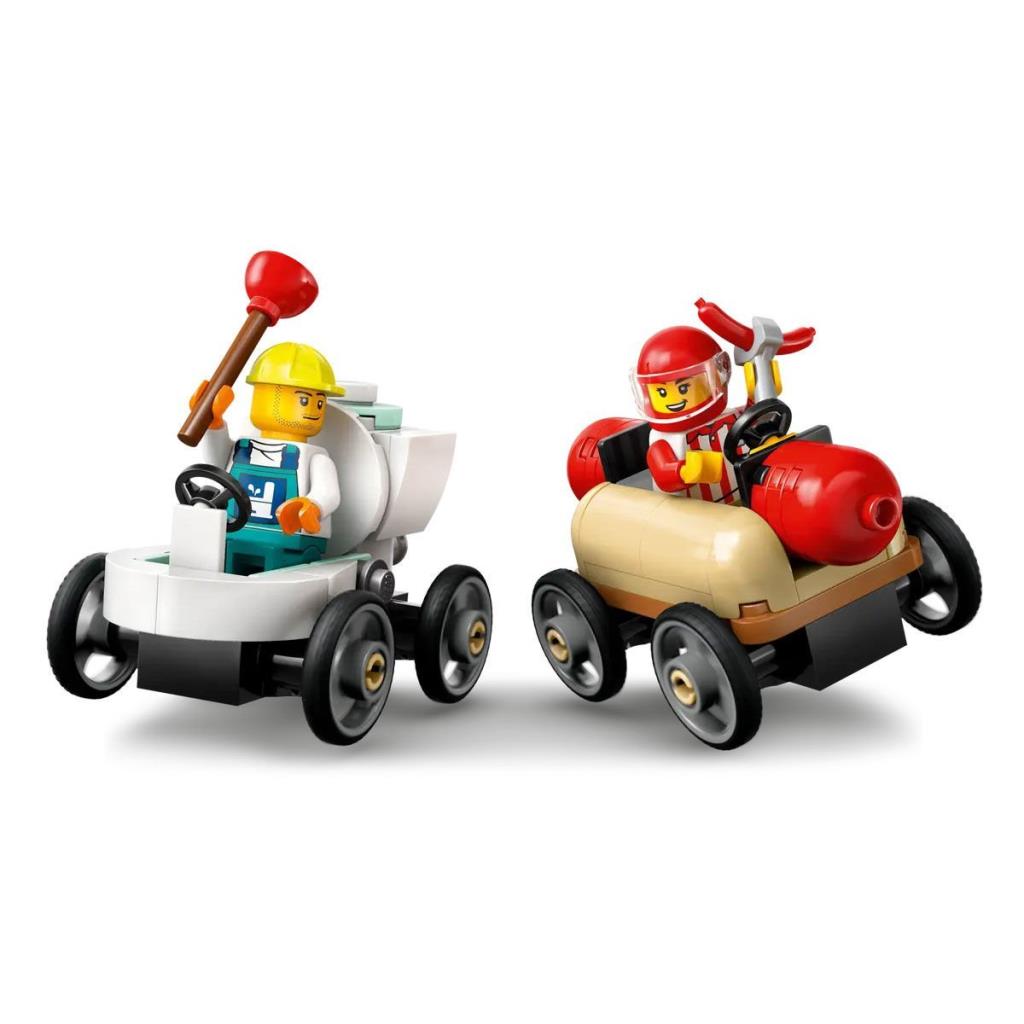 Nessiworld 60460 Lego City Senin Kuralların: Yarış Arabası Rampa Parçası 436 parça +6 yaş