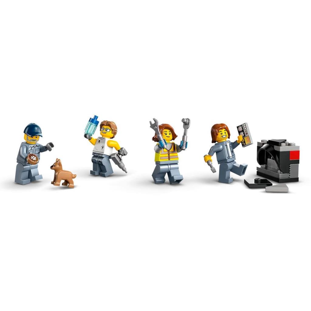 Nessiworld 60472 Lego City Hurdalık ve Arabalar 871 parça +7 yaş