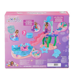 Nessiworld 6067878 Gabbys Dollhouse Gabby and Mercat Purr-ific Pool Playset