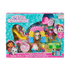 Nessiworld 6069141 Gabbys Dollhouse Dream House Ensemble d'anniversaire de Pandi Patin