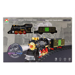 Nessiworld 699-69A Sound Light Rechargeable Smoke Train Set - Karsan Toys