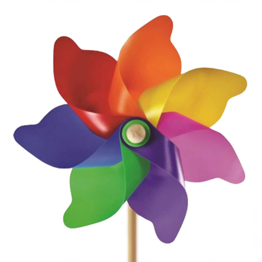 Nessiworld 7 Wings 30 cm Rainbow Windmill