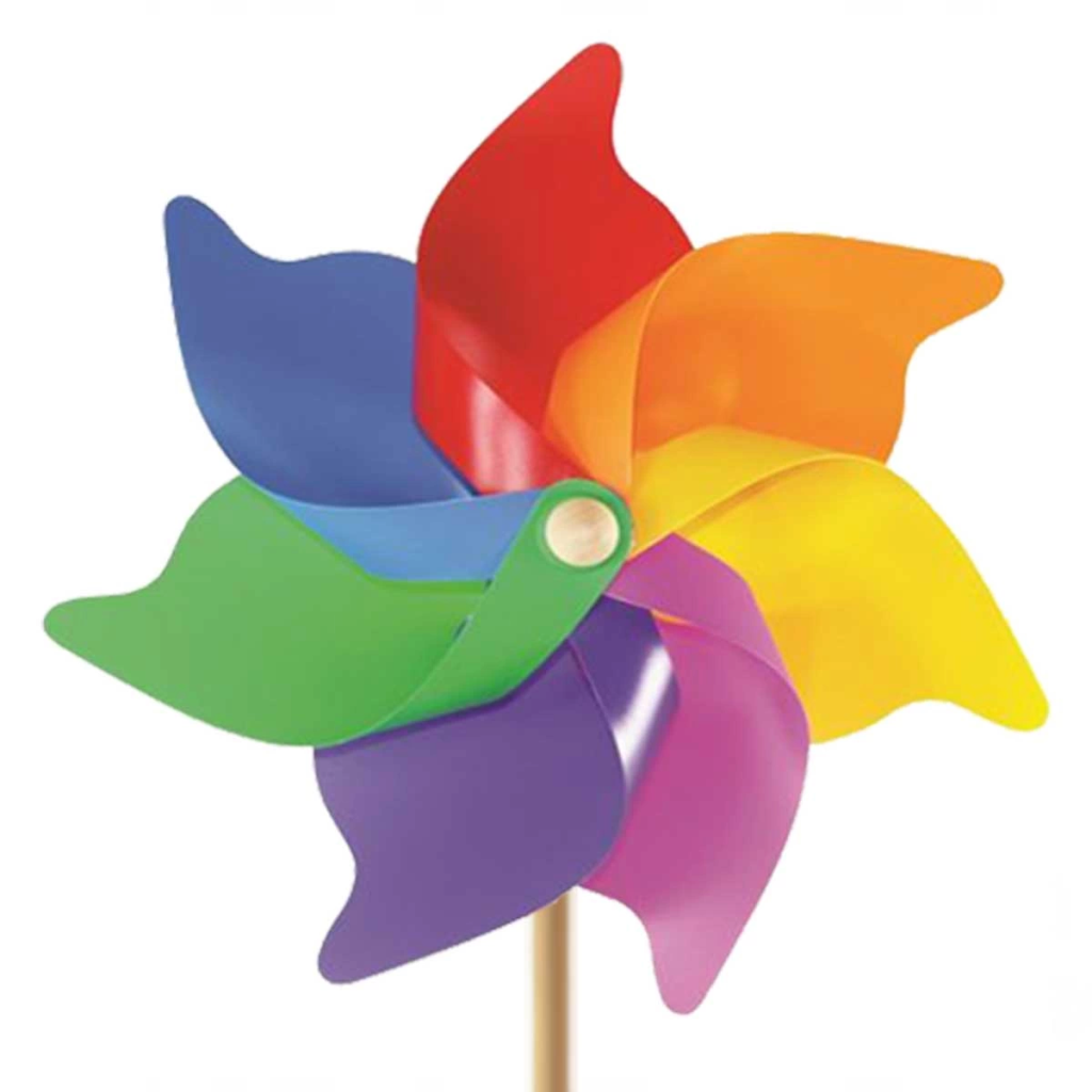 Nessiworld 7 Wings 45 cm Rainbow Windmill