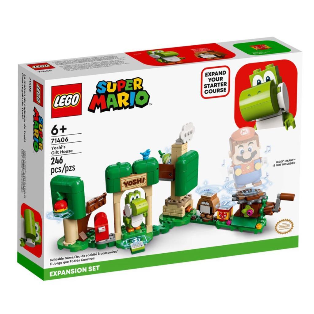 Nessiworld 71406 LEGO® Super Mario Yoshi's Gift House Expansion Set 246 pieces Ages 6+