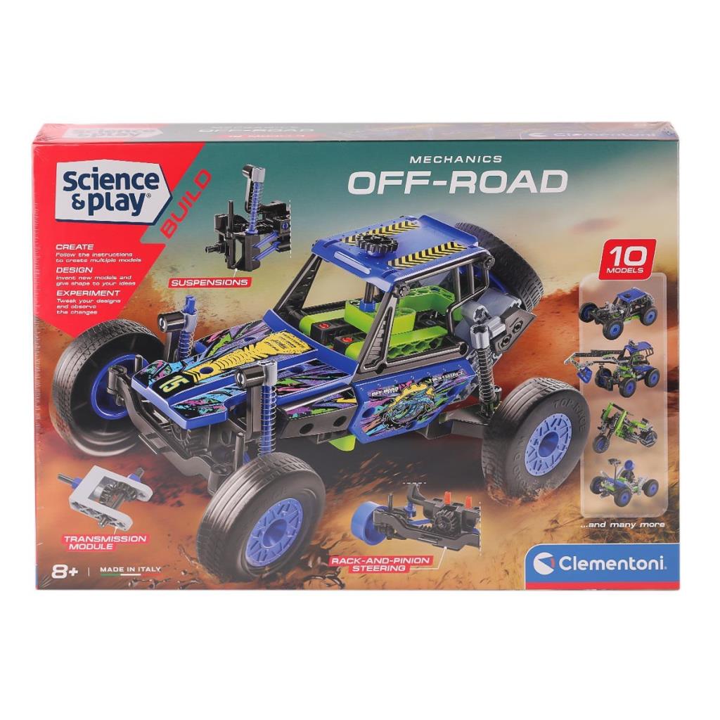 Nessiworld 75112TR Mechanical Laboratory - Off-Road Vehicle +8 years old