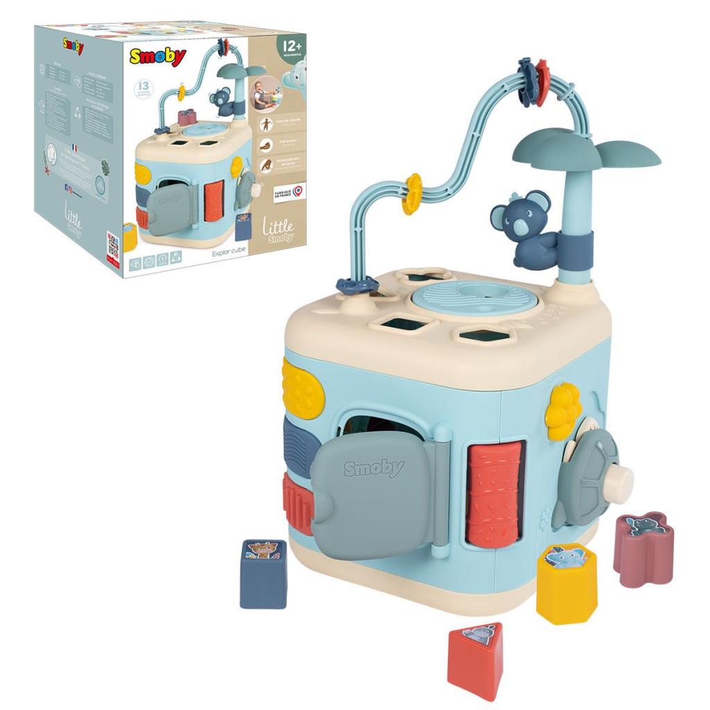 Nessiworld 7600140306 Little Smoby Cube Discover