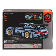 Nessiworld 98811 IMM Mechanical Master Super Car 1:14 Blocs 1221 Pièces