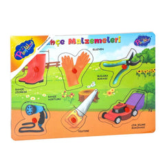 Nessiworld Wooden Handle Garden Supplies Puzzle