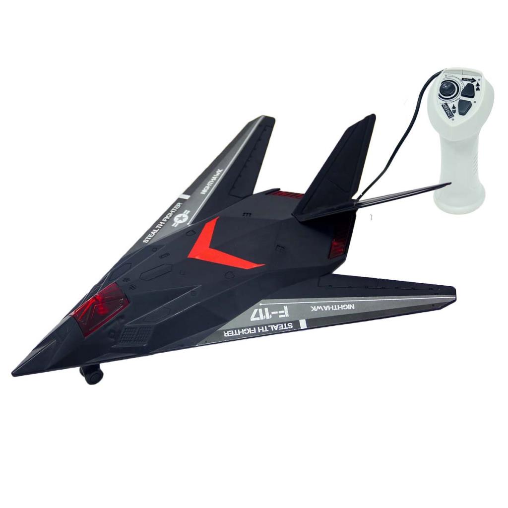 Nessiworld Air Forces Sound and Light Stealth Fighter Jet