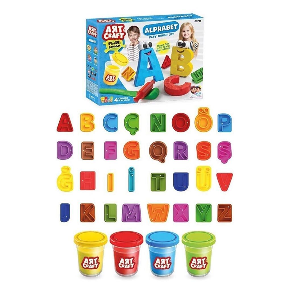 Nessiworld Alphabet Dough Set 224 Gr