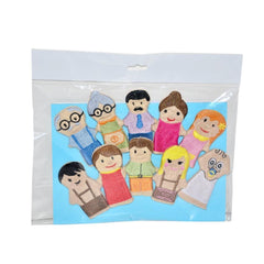 Nessiworld AND-5087 T People Finger Puppet Set of 10