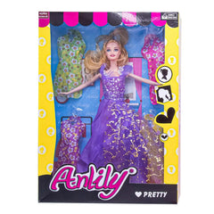 Nessiworld Anlily Doll and 4 Dresses