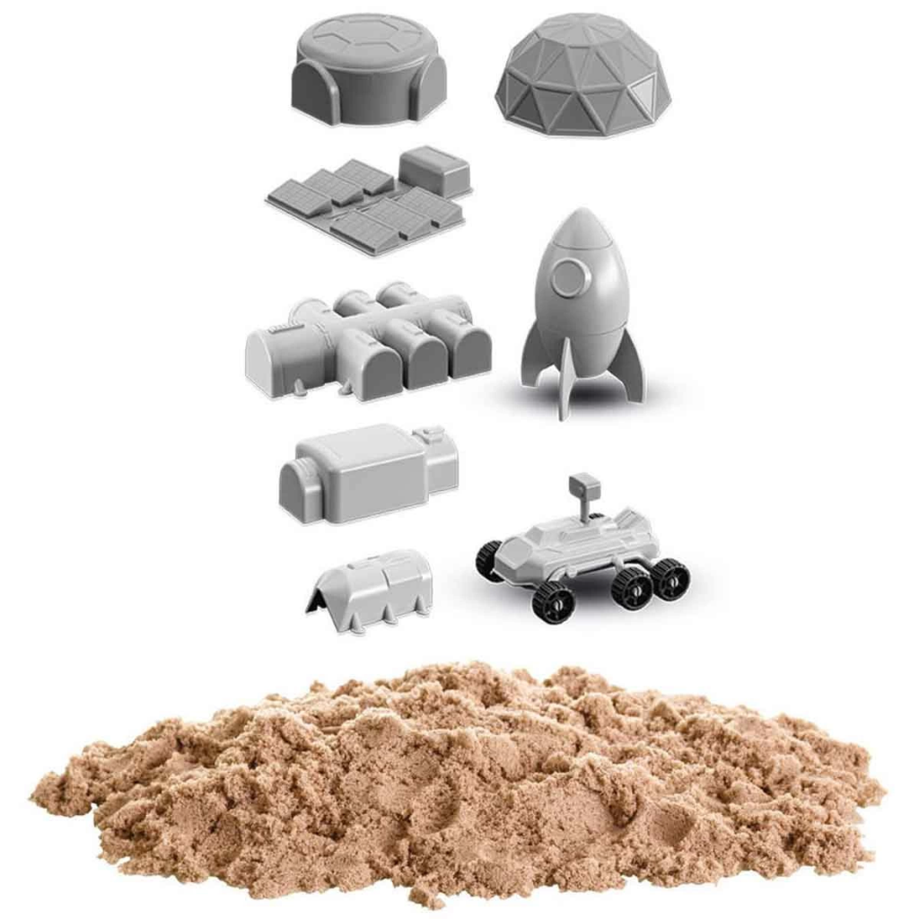 Nessiworld Art Craft Mission Mars Kinetic Sand Play Set 750 Gr.